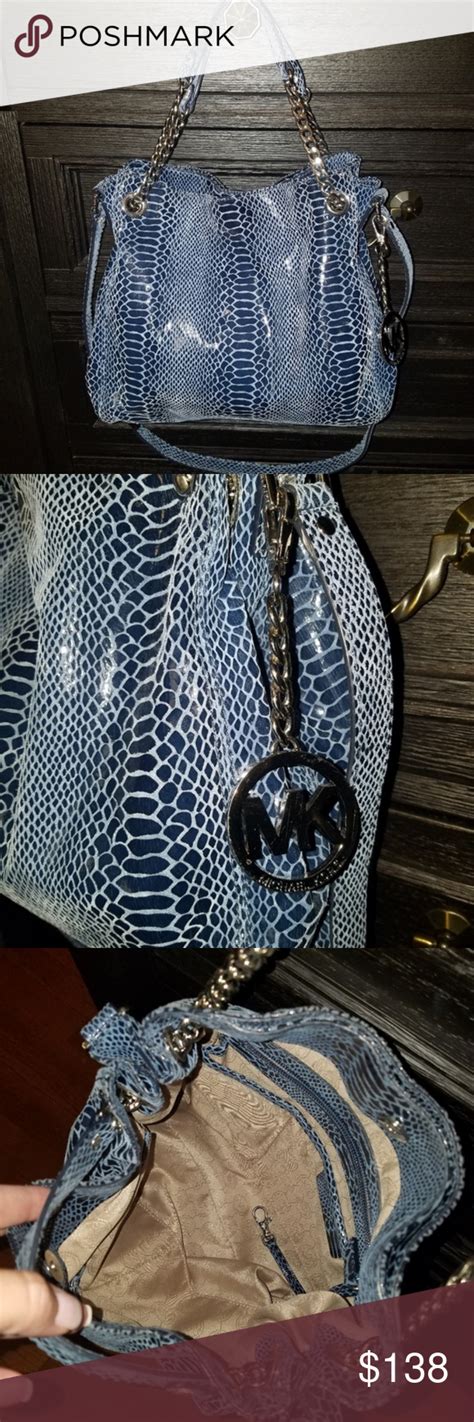 michael kors reptile bag combo|Michael Kors parker bags.